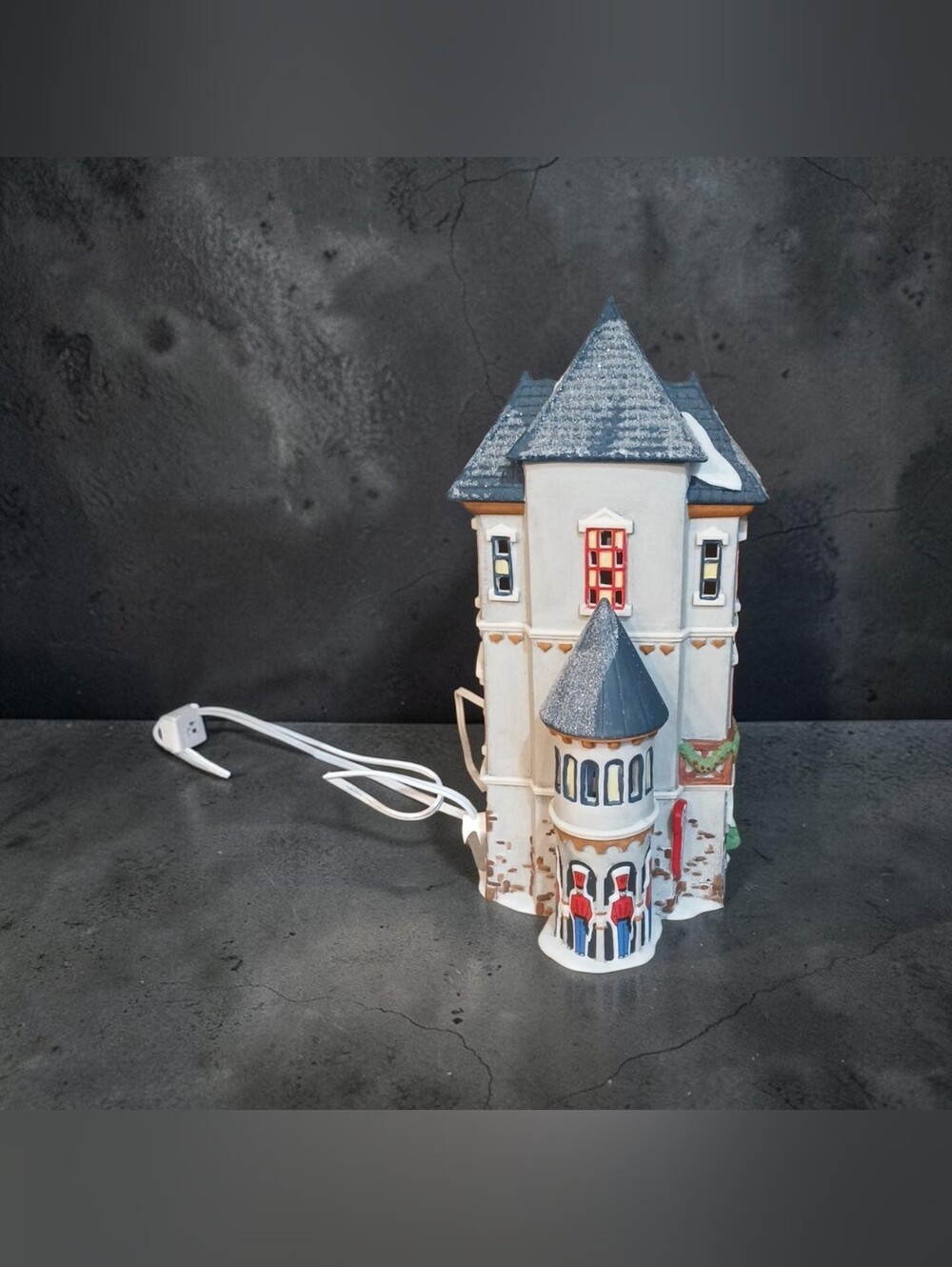 Dept. 56 Lighted Ceramic Village "Tin Soldier Shop" - Picture 5 of 11